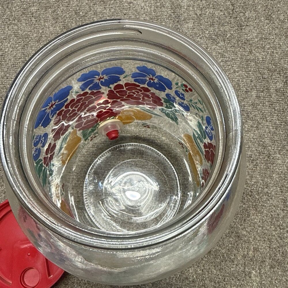 Vintage Anchor Hocking Glass Beverage Dispenser Sun Tea 90’s - Picture 7 of 9